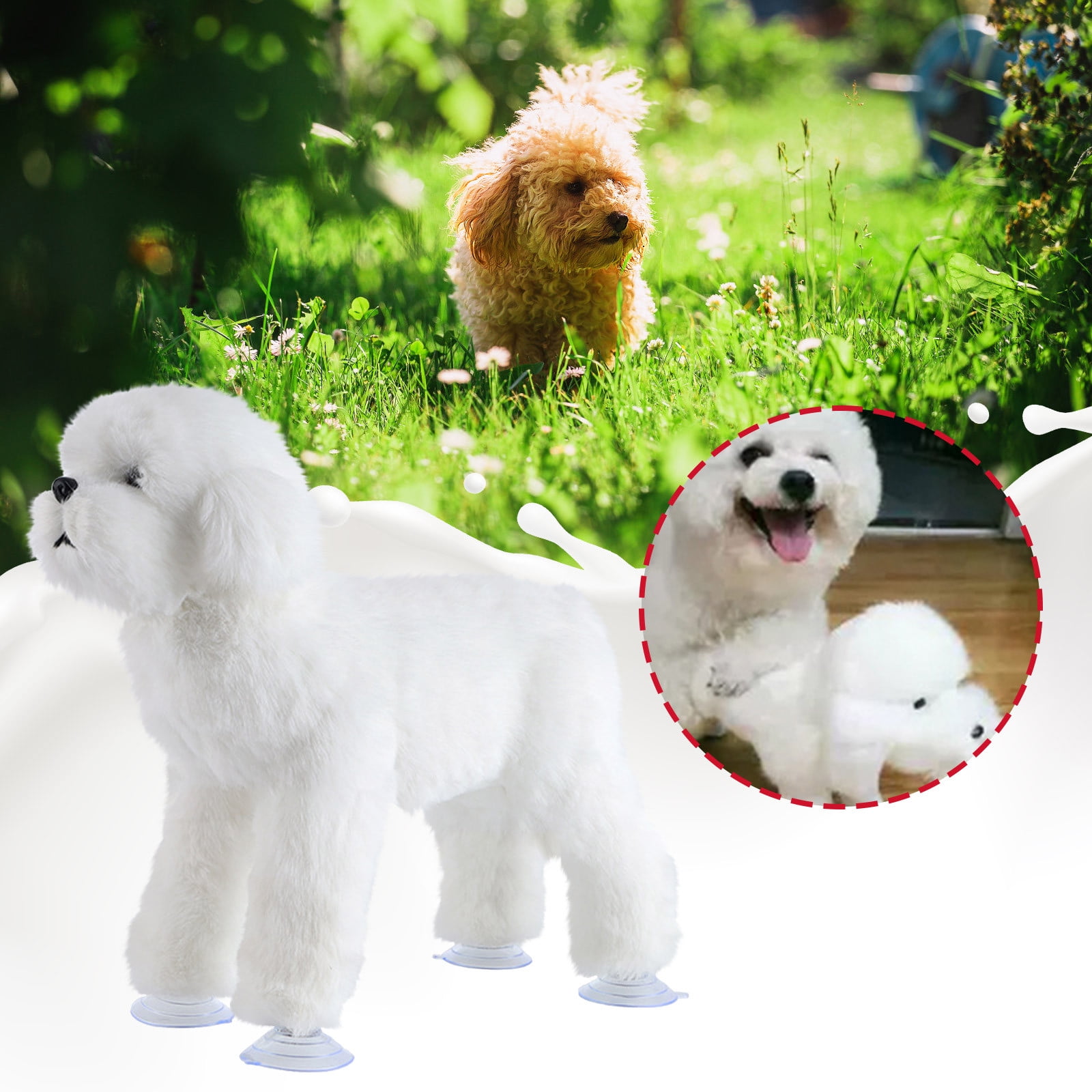 Silicone Dog Mating Simulation Toy - Partner Toy for Anxiety Relief, Interactive Sleeping Toy for Dogs, Safe and Durable Toy for Male and Female Dogs