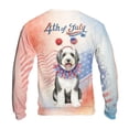 thumbnail image 2 of 4th of July Old English Sheepdog Celebrates Independence Day All Over Print 3D Sweatshirt Unisex Merch Dog Lover - 12010, 2 of 6