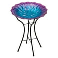 thumbnail image 2 of 18 Birdbath with Stand - Honeycomb, 2 of 5