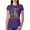 Purple Rush, variant on Dean Russo In My Mind Dog Lover Womens Slim Fit Junior Tee, Navy, XX-Large