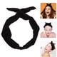 thumbnail image 3 of 4pcs pelo bufanda alambre arco nudo diademas turbantes diadema deportes spa diademas, 3 of 5