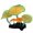 Orange, variant on Soft Glowing Coral Beach Reef Handicrafts Decoration FishTank Supplies Sea Beach Theme Decoration