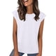 thumbnail image 1 of Camisetas de Mujer Suelto Ajuste 1/2 Manga Cuello Casual Lindo Impreso Superior Suave Estiramiento Blusa de Poliéster para Verano Diario, 1 of 9