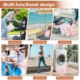 thumbnail image 6 of HKJUNFEI 3Pcs Waterproof Wet Bags Reusable Nappy Bag Organiser Pouches for Baby Cloth Diaper Swimming Travel and Laundry, 6 of 7