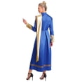 Aiihoo Womens Church Priest Robe Praise Dance Tunic Overlay Dress ...