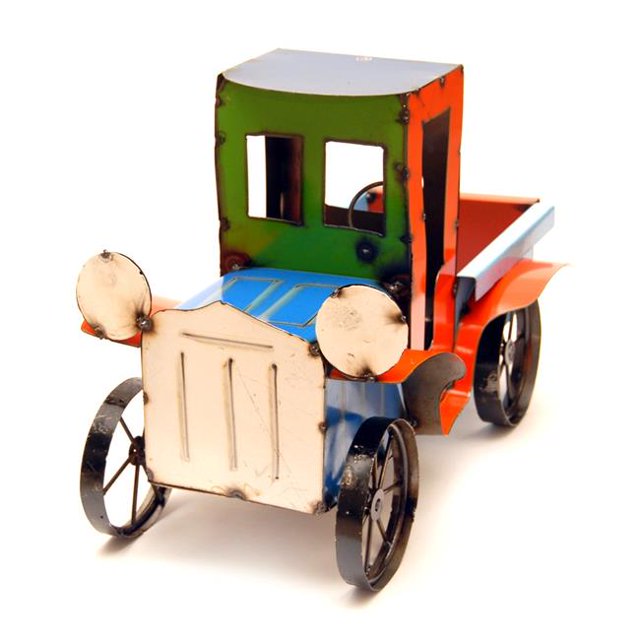 Rustic Arrow 10398 Vert & Orange Pick-Up Jardin Décor