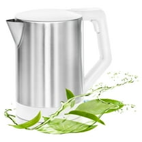 Clatronic WKS 3692 electric kettle 1.5 L Stainless steel,White 2200 W