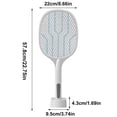 thumbnail image 4 of Matamoscas eléctrico LED 2 en 1, seguro, con base de carga extraíble, lámpara matamosquitos para acampar y pescar., 4 of 13