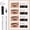 D, variant on Microblade Eyebrow Pen - Waterproof Fork Tip Eyebrow Tattoo Pencil, Long-Lasting Smudge-Proof Brow Pen for Natural Hair-Like Defined Eyebrows All Day, Easy Apply Microblading Tool Makeup Organizers