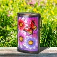 thumbnail image 3 of Outdoor Hanging Solar Lantern,Solar LED Lantern,Hanging Lamp,Decorative Lamp,Butterfly pattern for Outdoor Patio Garden Yard Decoration, 3 of 8