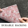 thumbnail image 6 of Pink Christmas Snowman Pattern Door Rugs,Washable Non Slip Door Mats Indoor,Decorative Door Mats,Entry Mat Indoor for Entrance,Bedroom,Kitchen,Bathroom,17"x30", 6 of 6