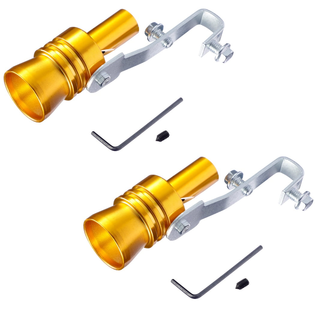 Universal Exhaust Turbo Whistle, Aluminum Car Turbo Sound Whistle with