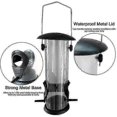 thumbnail image 5 of Bird Feeding Station, Panoramic Bird Feeder, Automatic Feeder Screw Top, Acrylic, 5 of 5