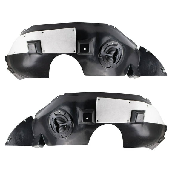 TRQ Inner Fender Liner Set Fits Select 2010-2013 GMC Terrain GM1248224 GM1249224