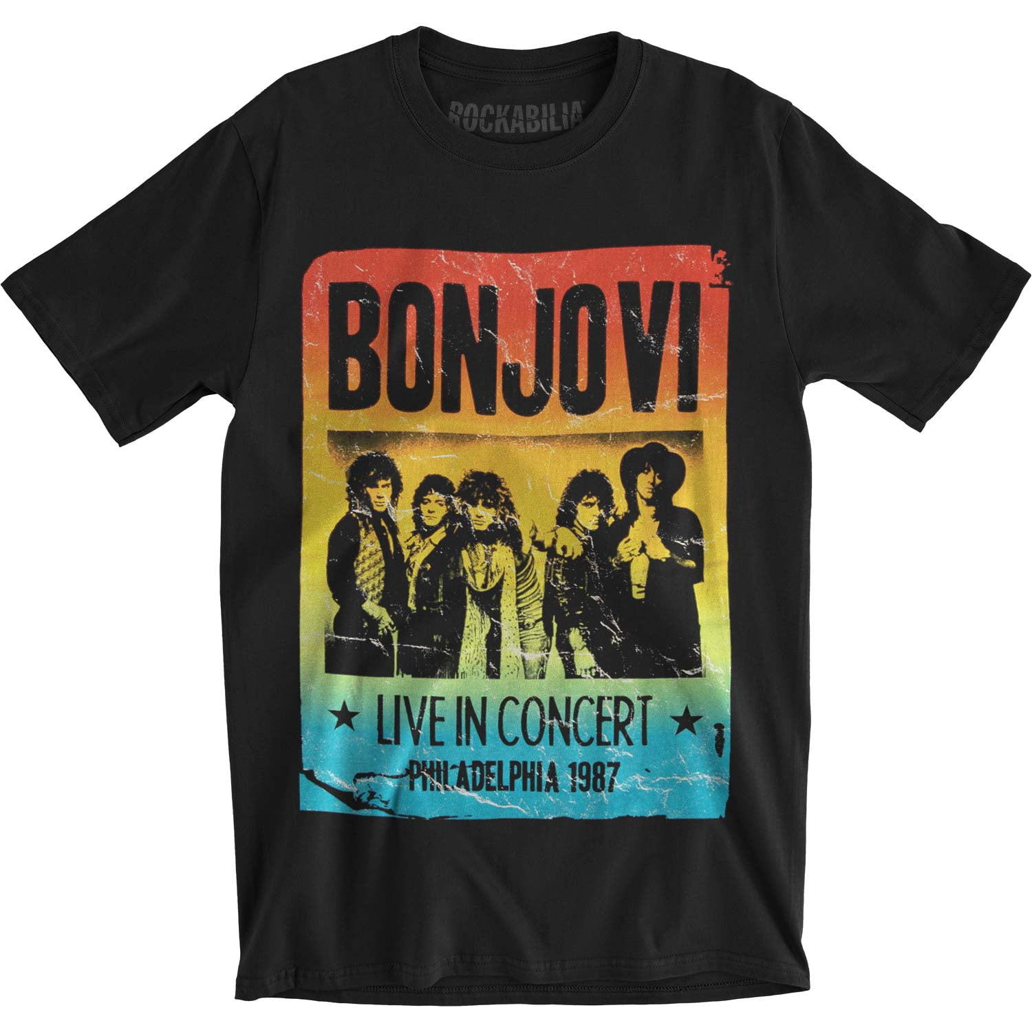 Bon Jovi Tops & Blouses Bon Jovi Men's Gradient Flyer Slim Fit T
