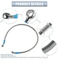 thumbnail image 3 of Unique Bargains 700mm 27.56" Length 0.4" ID Motorcycle Hydraulic Brake Line Oil Hose Pipe for ATV Motocross Sport Bikes, 3 of 6