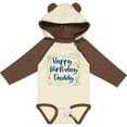 thumbnail image 3 of Inktastic Happy Birthday Daddy Boys or Girls Long Sleeve Baby Bodysuit, 3 of 5