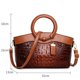 thumbnail image 2 of LHSHID ValenKuci Luxury Handbags Women Bags Designer Crocodile Woman Leather Handbag Ladies Green Party Tote Shoulder Bags Sac A Main, 2 of 6