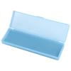 Small Plastic Pencil Case | Aetherz Stationery Storage Case with Hinged Lid and Closure, for Pencils, Pens, Drill Bits, Office Supplies