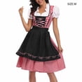 thumbnail image 4 of Jumpingount Vestido de Oktoberfest para mujer, vestidos de camarera, cómodo y exquisito disfraz de Halloween, disfraz de cerveza, regalo para el hogar Pijama Negro M Jumpingount AP017185-01, 4 of 6