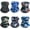 Mixed Color, variant on 6-Pack Balaclava Mask for Men & Women - UV Protection Gaiter, Multi-Use Cycling Mask & Breathable Headband