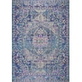 thumbnail image 1 of Rowen Dark Blue Traditional Indoor/Outdoor Area Rug 6'5" x 9'5", 1 of 6