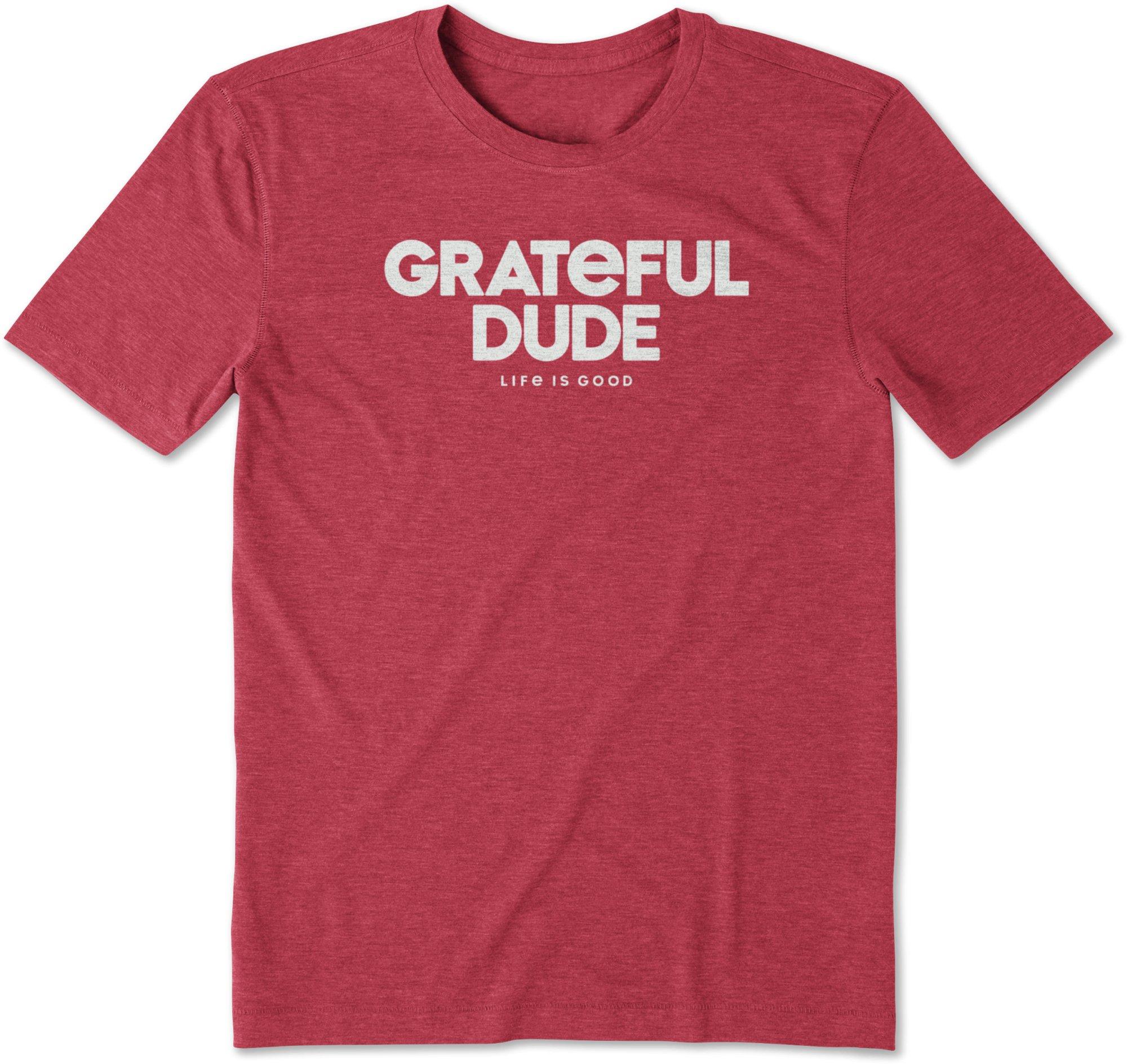Life Is Good Mens Grateful Dude Cool T 