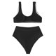 thumbnail image 4 of Traje de Baño Para Mujer de 2 Piezas de Color Sólido Bikini Bottoms Trajes de Baño Para Mujer Odeerbi  ODB117061, 4 of 6