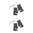 thumbnail image 1 of Matsuzay Guantes eléctricos calefactables, manoplas térmicas de doble cara, recargables, temperatura ajustable, calentador de concha para Gris 2piezas, 1 of 6