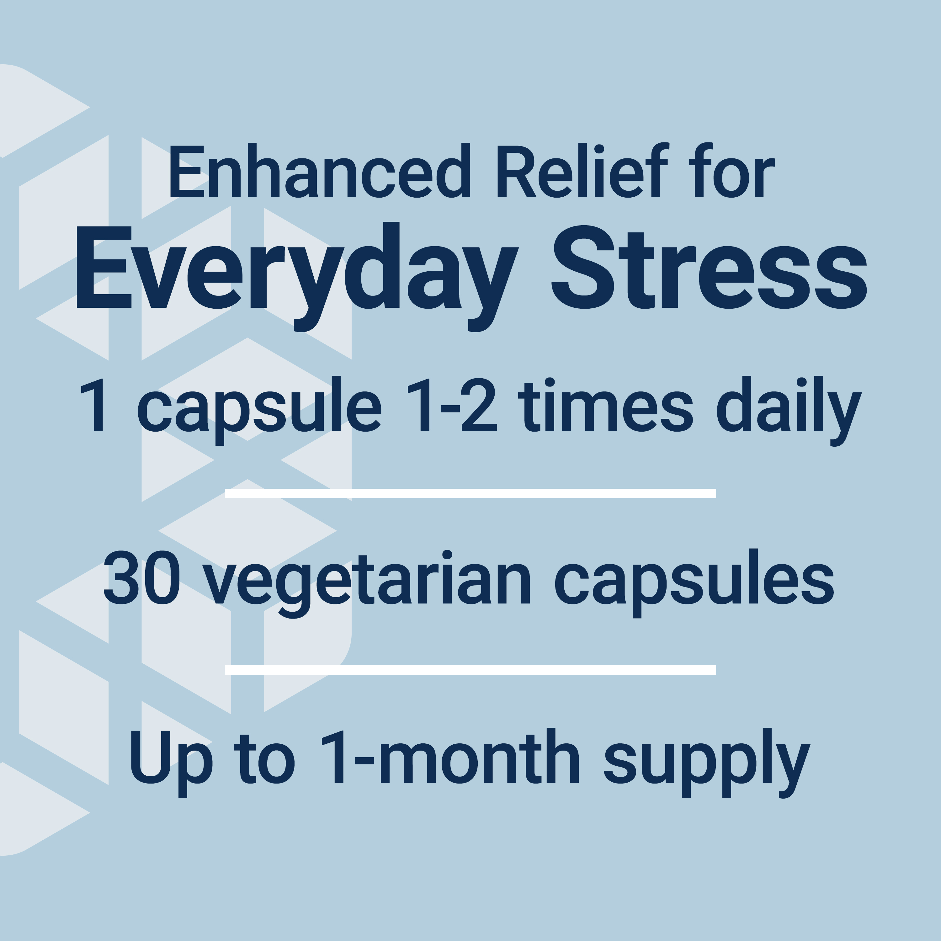 Life Extension Enhanced Stress Relief, lemon balm extract, L-theanine, decompress with this supplement for stress, gluten-free, non-GMO, vegetarian, 30 capsules