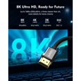 thumbnail image 4 of Cable HDMI Silkland 8K 2.1 Arc/eARC de 2 m para barra de sonido, 48 Gbps, 4 of 8
