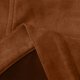 thumbnail image 5 of AUNVITO Women's Suede Leather Jacket Notched Lapel Short Waistcoat Casual Chic Style, 5 of 9