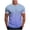 Purple#athleic shirts, variant on Hesxuno Men Fashion T-Shirts Striped Crewneck Short Sleeve Tops Color Block Casual Summer Tees Lightweight Gradient Tee Top Army Green XXL