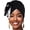 Black, variant on Pearl Flower African Hats Pre-Tied Turbans Stretchy Twisted Church Wedding Head Wraps for Women