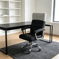 thumbnail image 4 of CaiYueKe Office Chair Back Cover Elastic Mesh Chair Headrest Cover Stretchable Dust Protection Sleeve for Home Office Desk Computer Boss Chair Half-Cover Armless Protector Easy to Clean, 4 of 7
