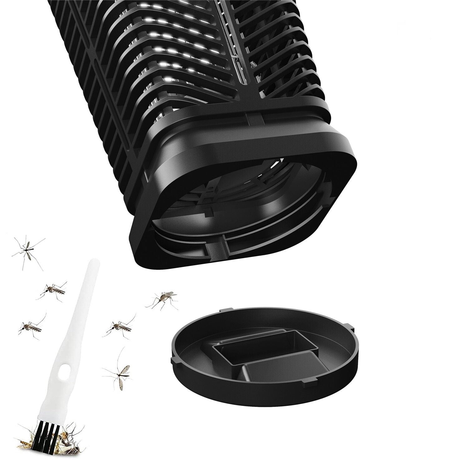 LINKPAL Electric Bug Zapper Indoor & Outdoor Hanging Insect Killer with 43.3" cord & US-style plug