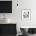 thumbnail image 3 of Stupell Industries Tropical Lush Greenery Bathtub & Window Gray Framed Print Under Glass, 13 x 16, by Lettered and Lined, 3 of 8