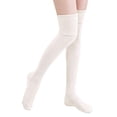 thumbnail image 2 of LAVA 2 Pairs Women Thigh High Socks Extra Long Warm Over the Knee High Stockings Leg Warmers Cream, 2 of 8