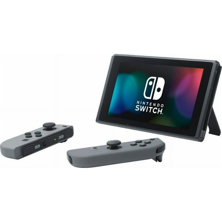 Nintendo Switch 32GB Console Gray Joy-con Bundle:Mario Kart 8 Deluxe and Deluxe Travel Case,The Legend of Zelda:Breath of the Wild,Pro Nintendo Switch 32GB Console Gray Joy-con Bundle:Mario Kart 8 Deluxe and Deluxe Travel Case,The Legend of Zelda:Breath of the Wild,Pro