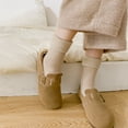 thumbnail image 3 of 5Pcs Warm Socks for Women Knitting Winter Fashion Fluffy Fleece Compression Unisex Funny Socks Khaki, 3 of 6