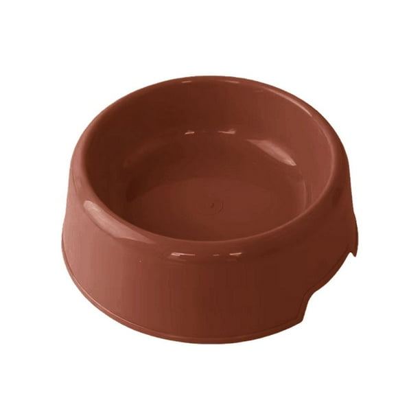 Cuencos de plástico para perros de color caramelo, multiusos, bonitos, suministros de alimentación, cuencos de agua y comida, comedero G1A1 para cachorros y perros Z2P5