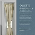thumbnail image 2 of XIACOCO-White Sheer Curtains 84 Inches Long 2 Panels Set, Sheer White Curtains For Living Room/Bedroom, Rod Pocket Voile Sheer Panel Drapes, 2Pcs, Each 42" W X 10159" L, 2 of 4