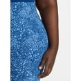 thumbnail image 2 of Terra & Sky Women's Plus High Waist Full Length Leggings, Sizes 0X-5X, 2 of 5