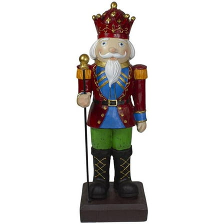 22 in. Nutcracker Soldier Christmas Decoration, Red & Blue