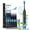 Black, variant on PATLOLLAV Black Electric Toothbrush for Adults,8 Replacement Brush Heads and 6 Modes,Rechargeable Toothbrush One Charge for 30 Days,Travel Electric Toothbrushes with 2 Mins Timer,Clearance