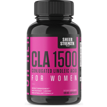 Sheer CLA 1500 Conjugated Linoleic Acid For Women - Weight Management, Bodybuilding - 120