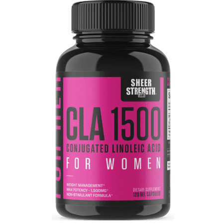 - Sheer CLA 1500 Conjugated Linoleic Acid For Women - Weight Management, Bodybuilding - 120 Capsules