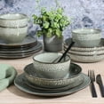 thumbnail image 3 of Gibson Elite Matisse 16-Piece Dinnerware Set - Green, 3 of 6
