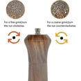 thumbnail image 3 of Salt And Pepper Mill - Adjustable Acacia Wood Salt, 3 of 5