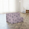 thumbnail image 4 of Sketch Foldable Mattress, Rowan Berries Heart Jar, 74.8" x 35.4", Mauve Purple Grey, by Ambesonne, 4 of 6